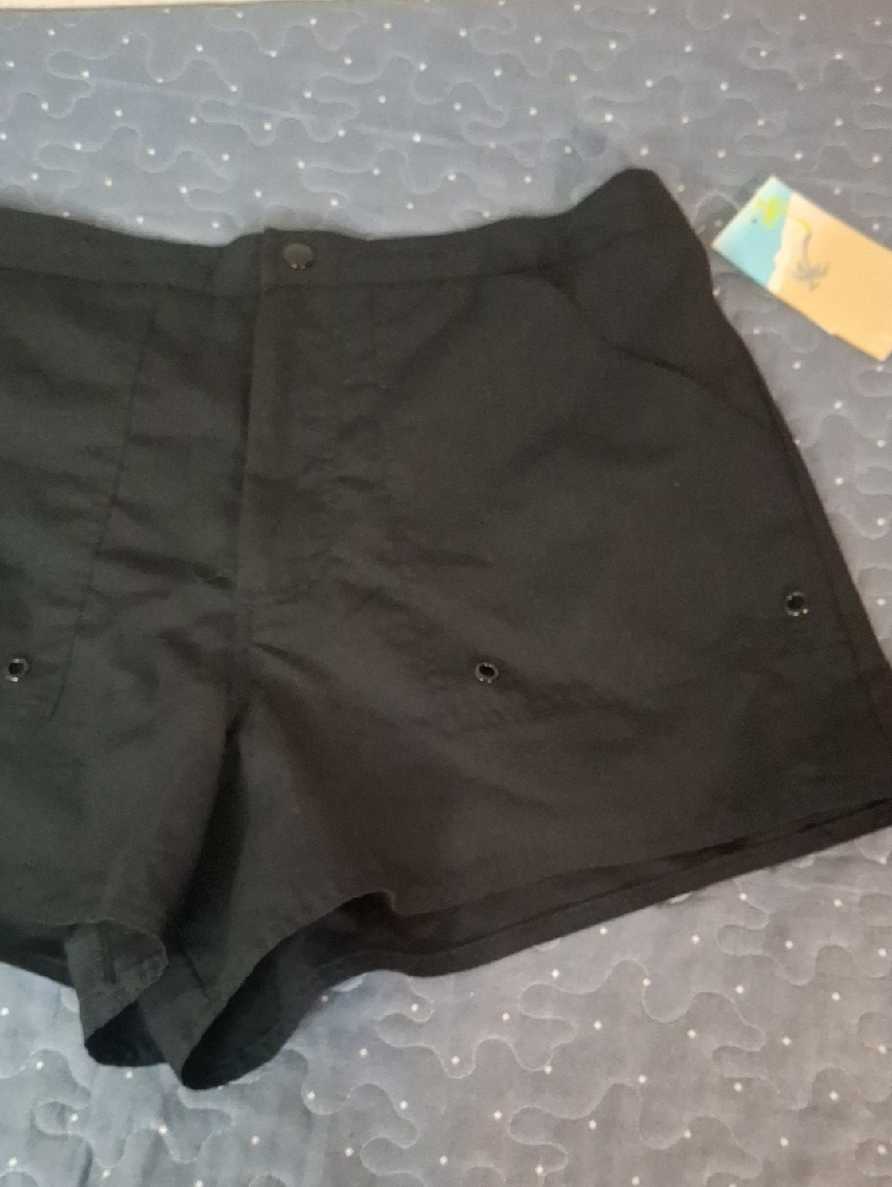 Le cove Black Women’s Swim Shorts size 14 NWT